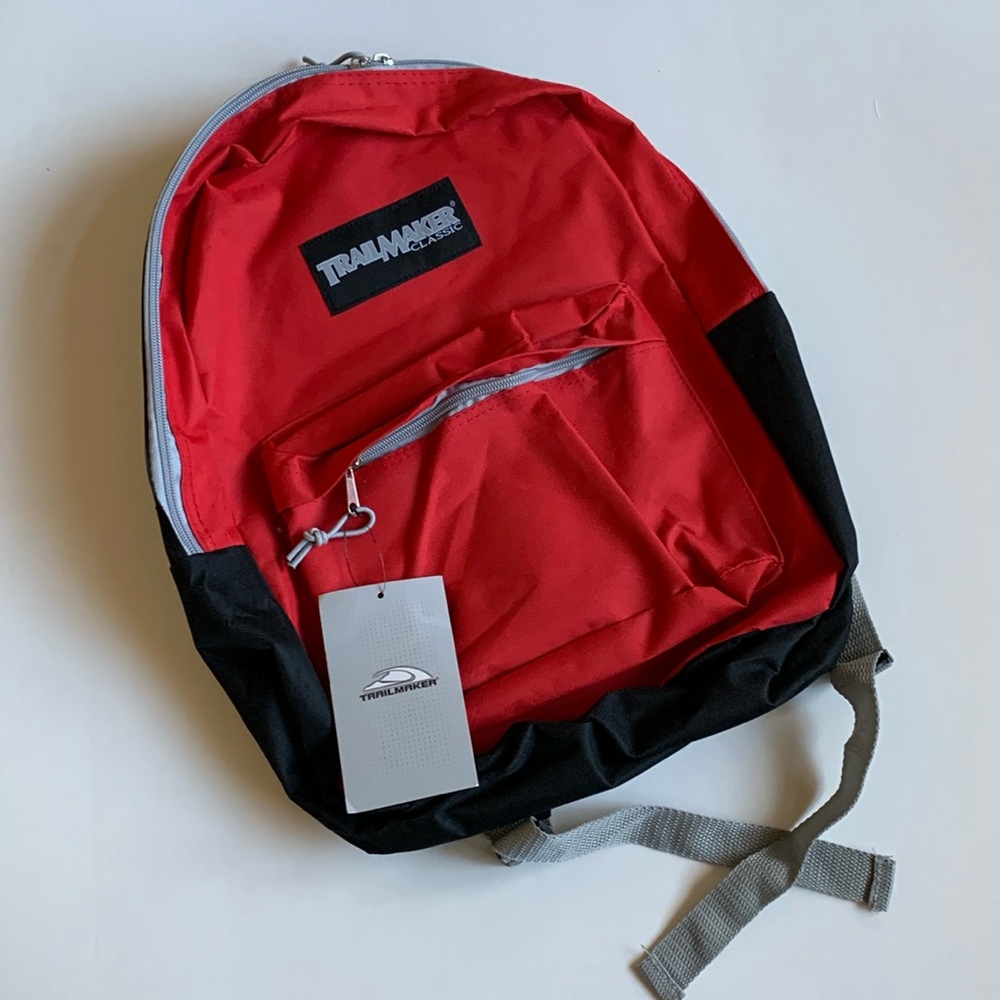 NWT Trailmaker Classic Backpack Red 16x12”
